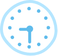 9:30の時計