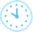 10:00の時計