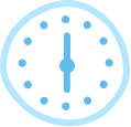 18:00の時計