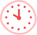 10:00の時計