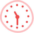11:30の時計