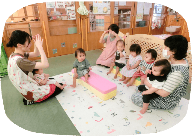 朝のあいさつの写真